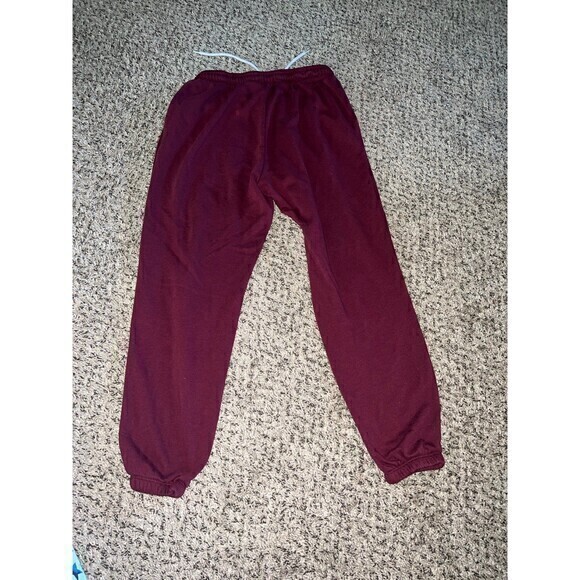 Old Navy Maternity Maroon Sweatpants size small - Picture 4 of 7